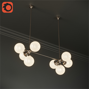 Tribcea Loft Chandelier Cluster Duo